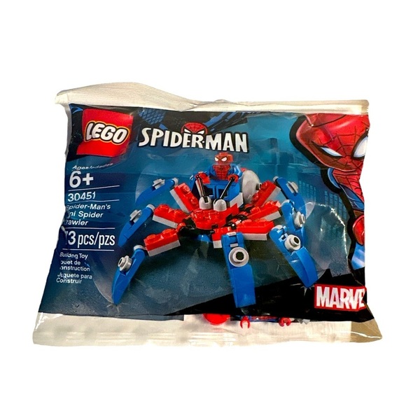 LEGO Marvel Super Heroes Spider-Man's Mini Spider Crawler polybag (30451) NIB - Picture 1 of 4